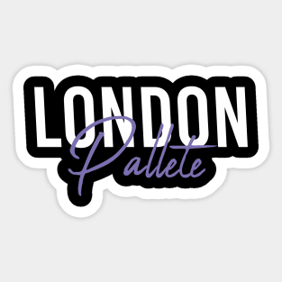 London Pallete New Sticker